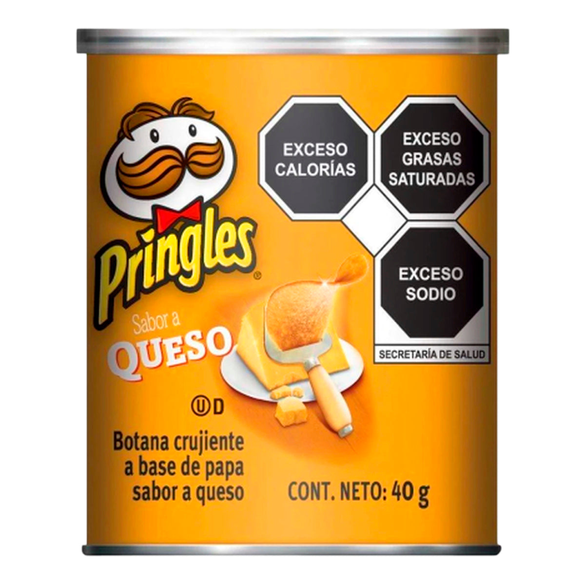 Papas Pringles Queso 40 GRS