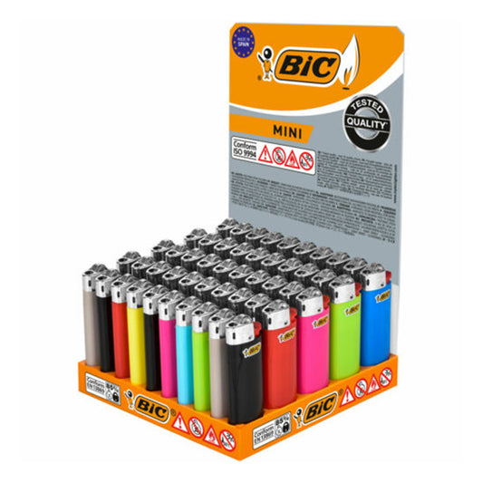 Encendedor Bic Mini 50 PZS