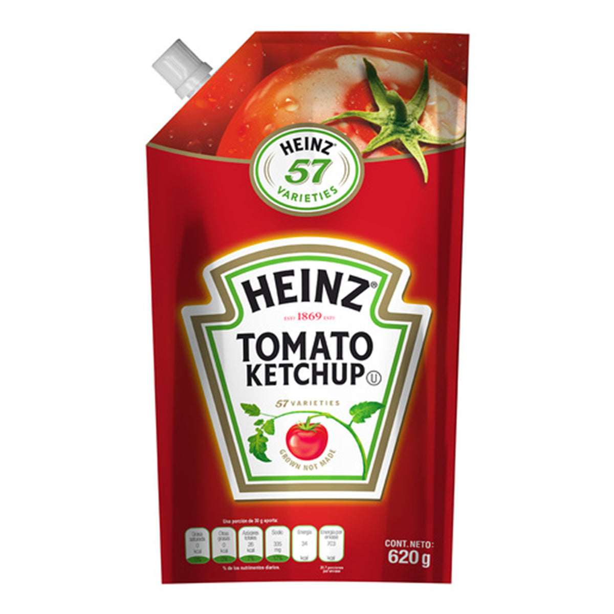 Ketchup Heinz Doy Pack 620 GRS