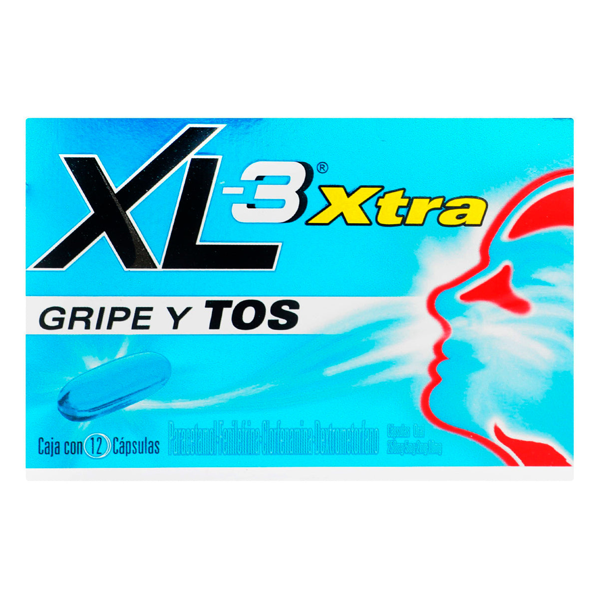 Xl3 Extra Gripe Y Tos 12 PZS