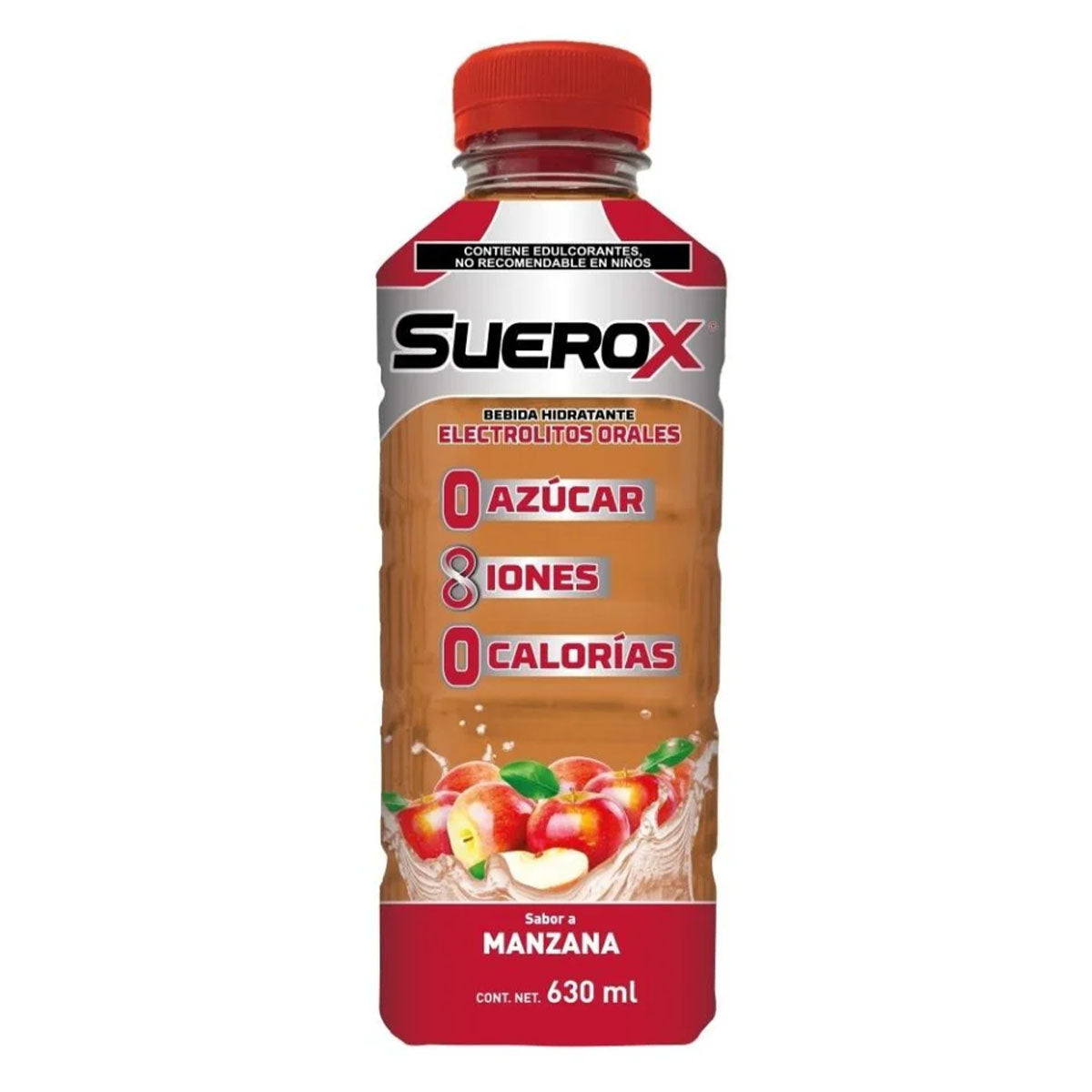 Suero Suerox 8 Iones Manzana 630 MLL