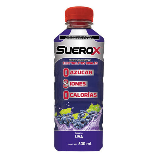 Suero Suerox 8 Iones Uva 630 MLL