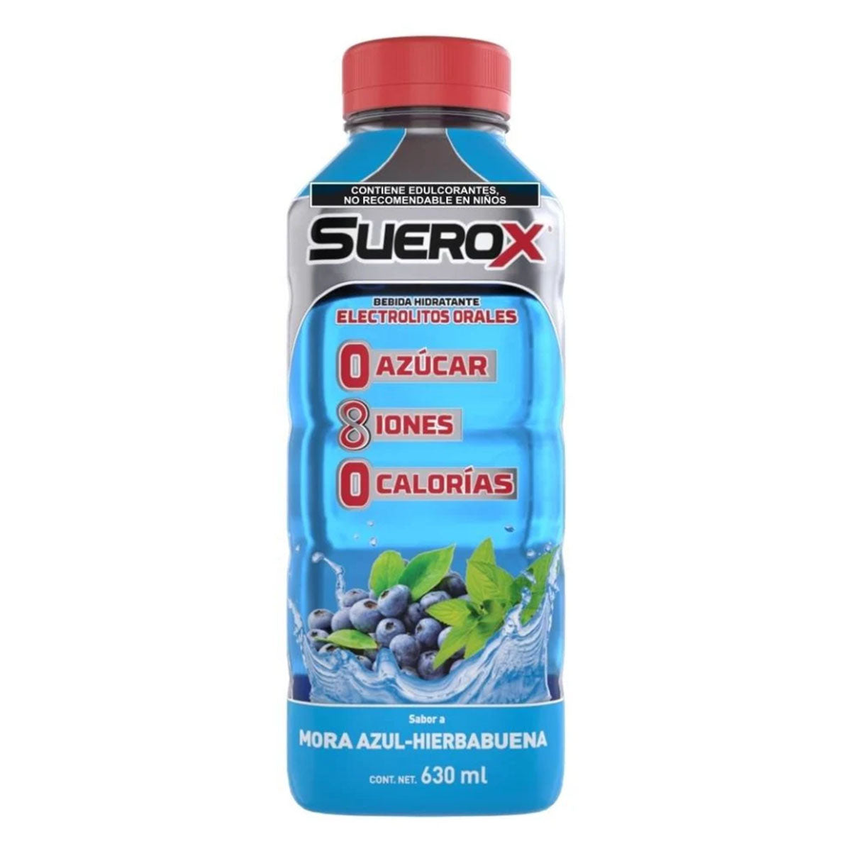 Suero Suerox 8 Iones Mora Azul 630 MLL