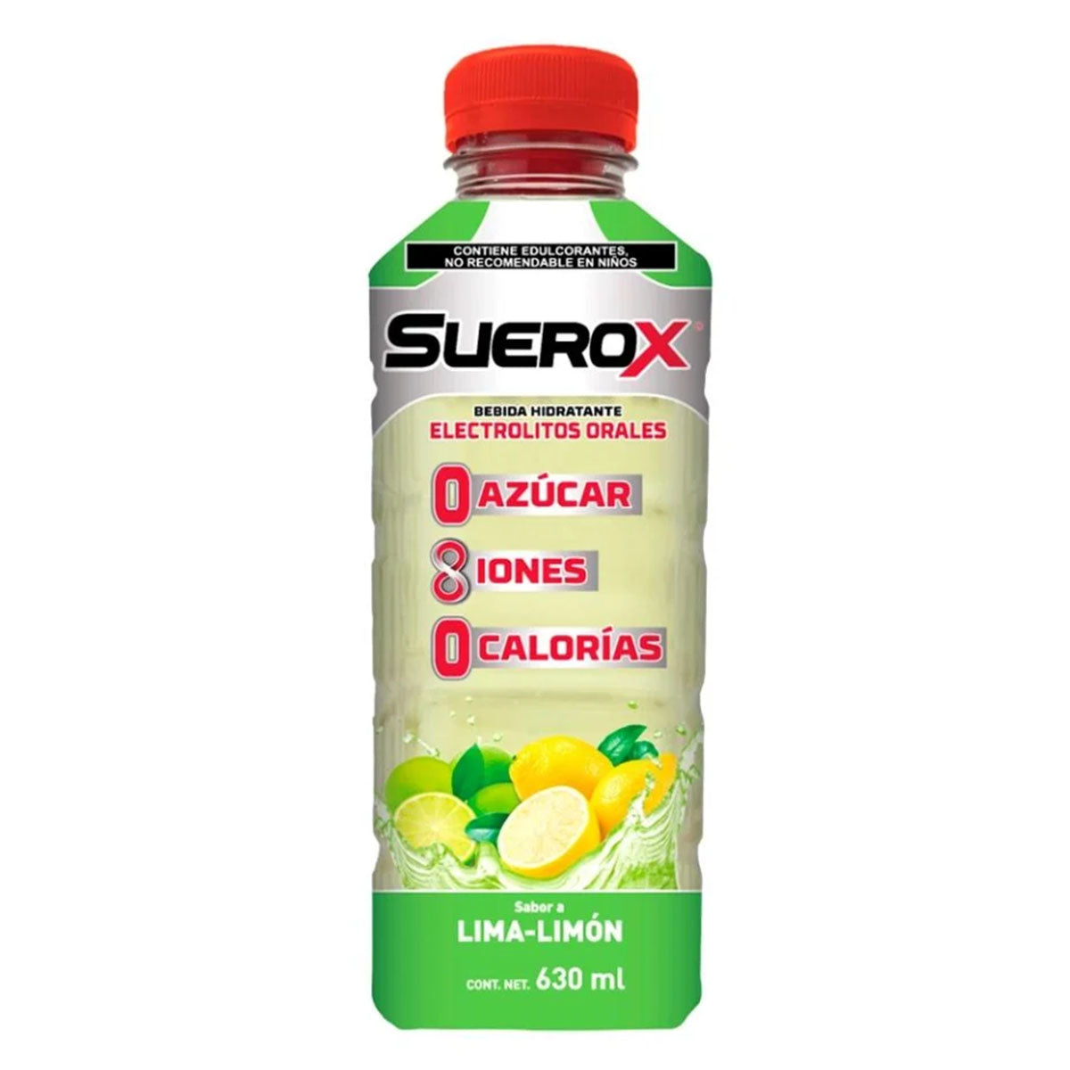 Suero Suerox 8 Iones Lima Limón 630 MLL