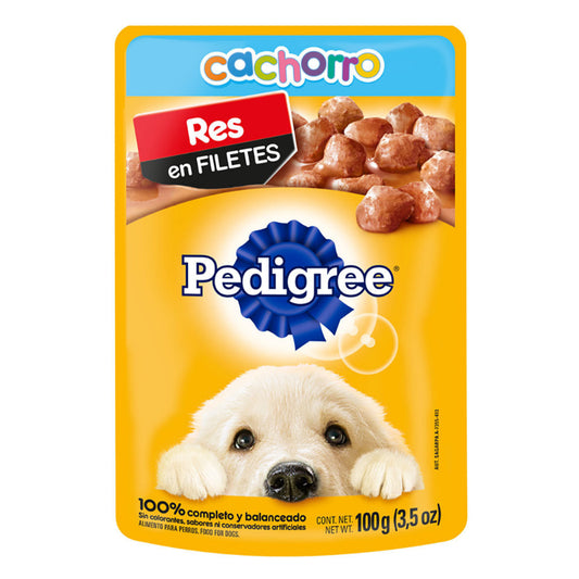 Sobres Pedigree Cachorro Res 100 GRS