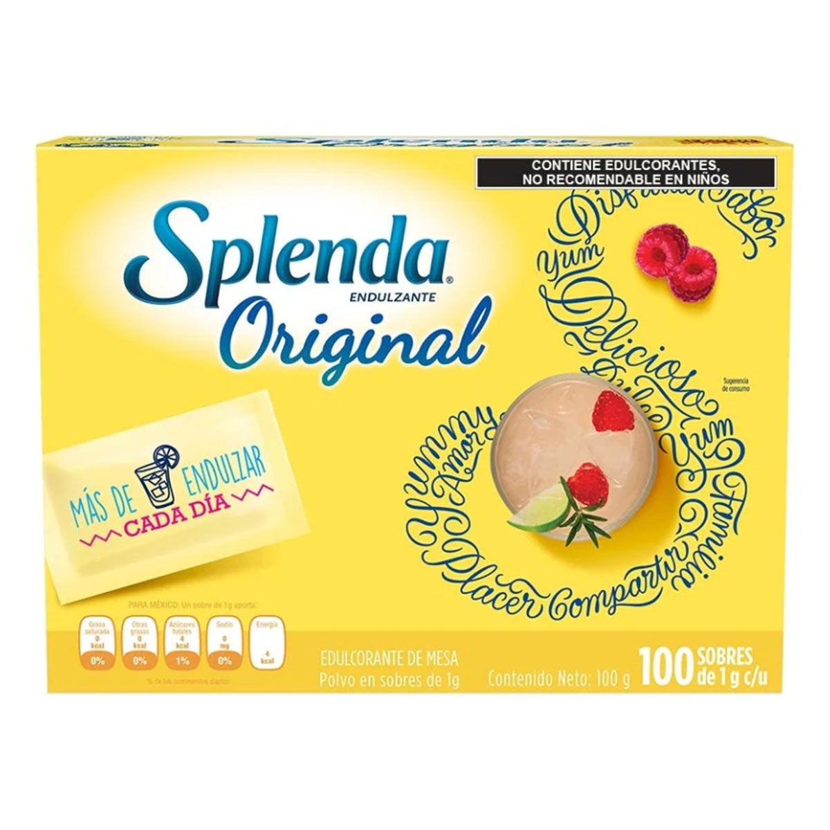 Endulzante Splenda 100 PZS