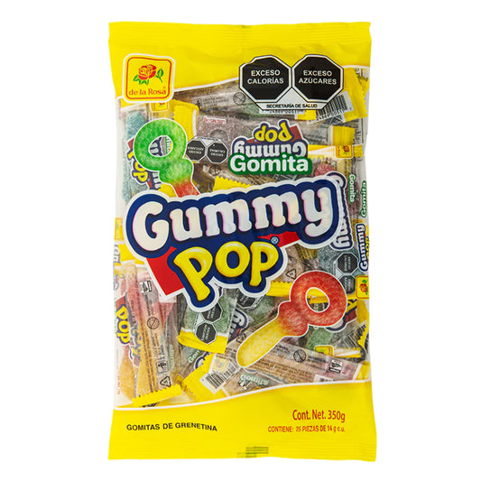 Gomita Gummy Pop La Rosa 25 PZS