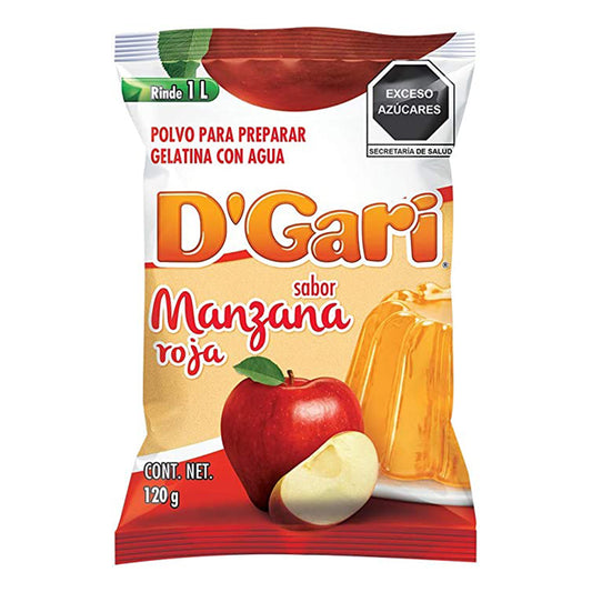 Gelatina De Leche D'Gari Manzana 120 GRS