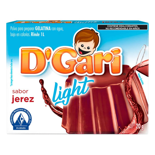 Gelatina D'Gari Jerez Light 20 GRS