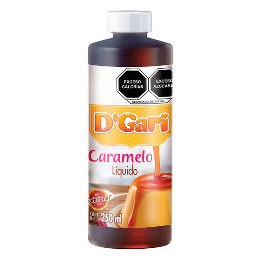 Caramelo D'Gari Liquido 250 MLL