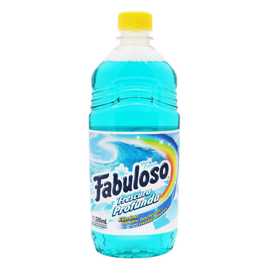 Limpiador Líquido Multiusos Fabuloso Frescura Activa Mar Fresco de 500 ml