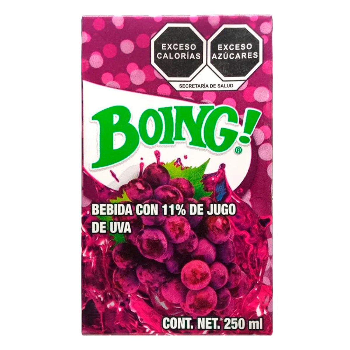 Jugo Boing Tetrapack Uva 250 MLL