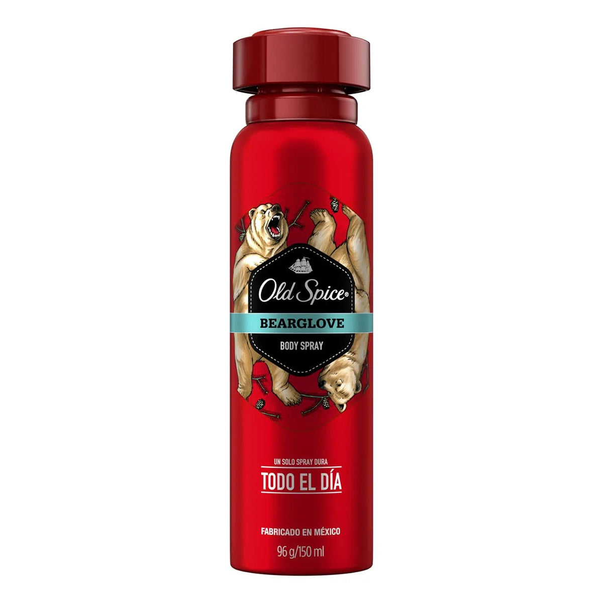 Desodorante Old Spice Aerosol Bearglove Hombre 150 MLL