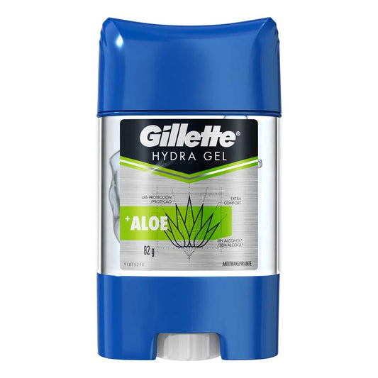 Desodorante Gillette Hydra Gel Aloe Para Caballero 82 GRS