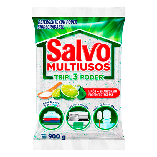 Detergente En Polvo Salvo Multiusos 900 GRS