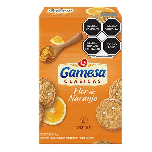 Galleta Gamesa Flor Naranjo 600 GRS