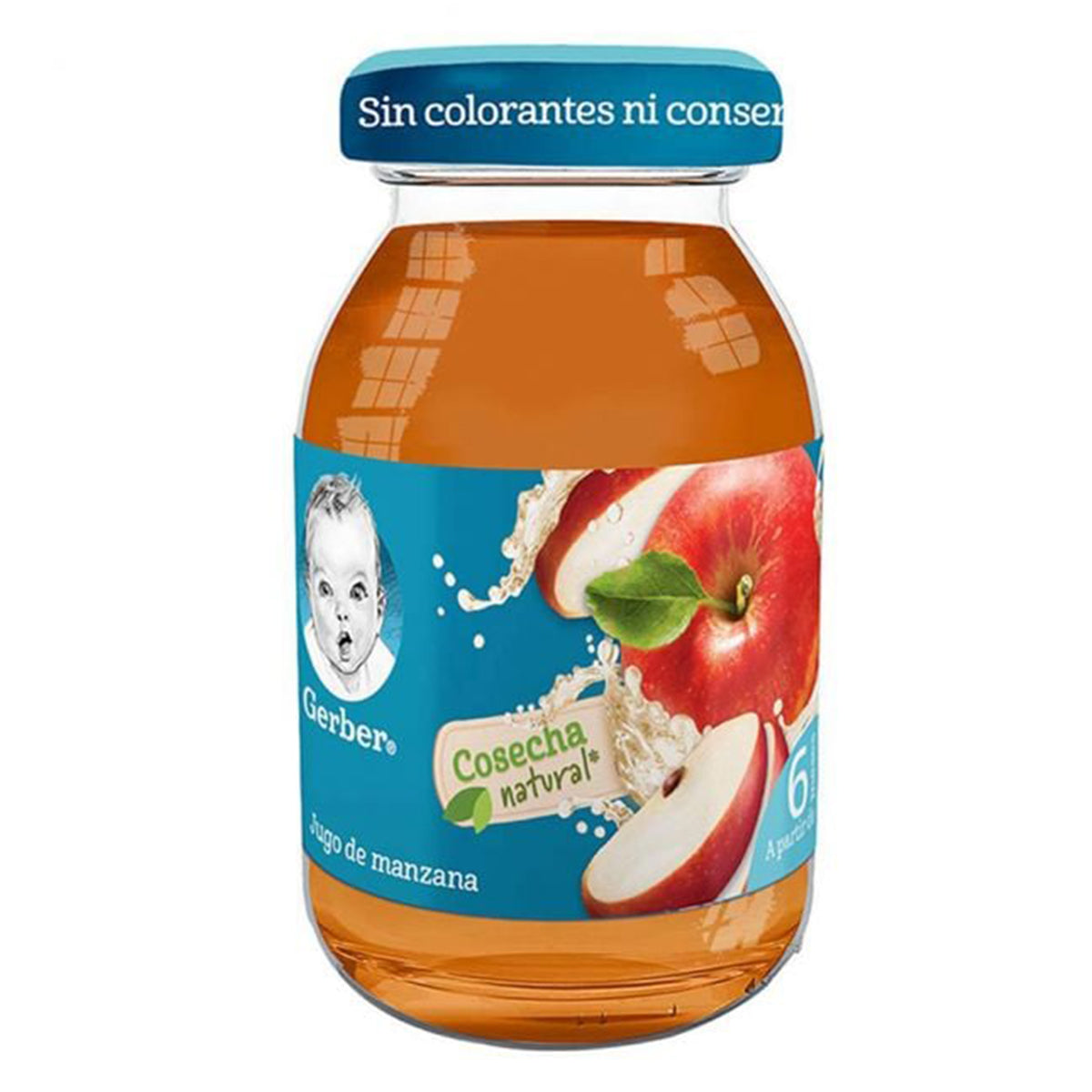 Jugo Gerber Cosecha Natural Etapa 2 Manzana 175ml