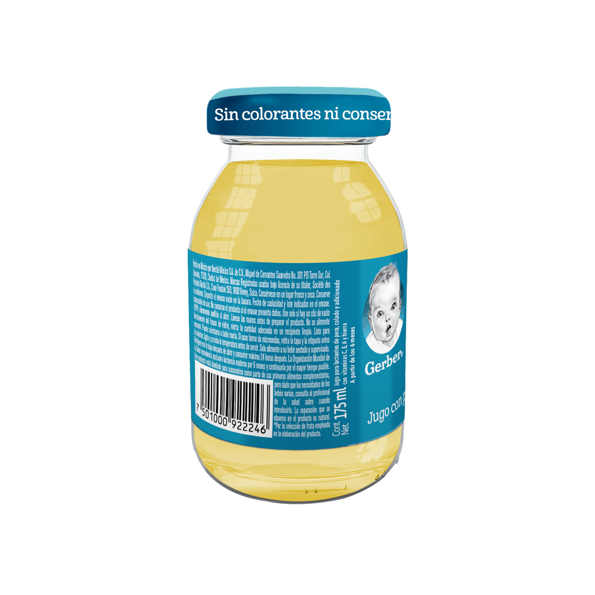 Jugo Gerber Cosecha Natural Etapa 2 Pera 175ml