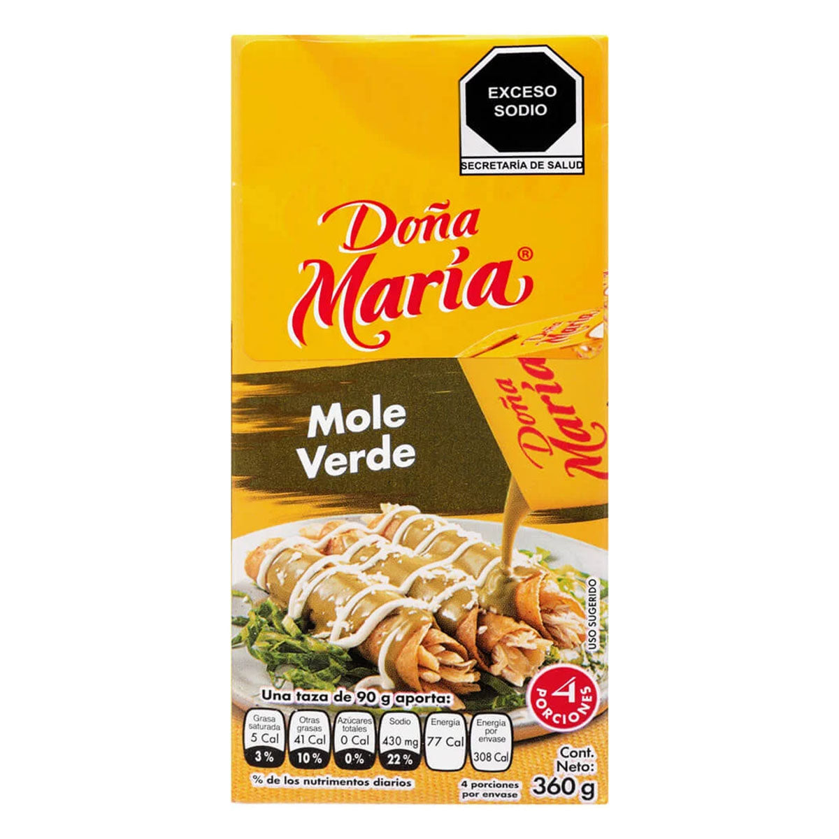 Mole Doña Maria Verde Tetra 360 GRS