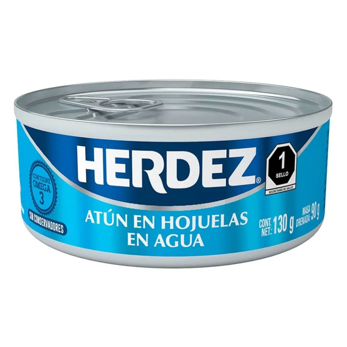 Atun Herdez Hojuelas En Agua 130 GRS