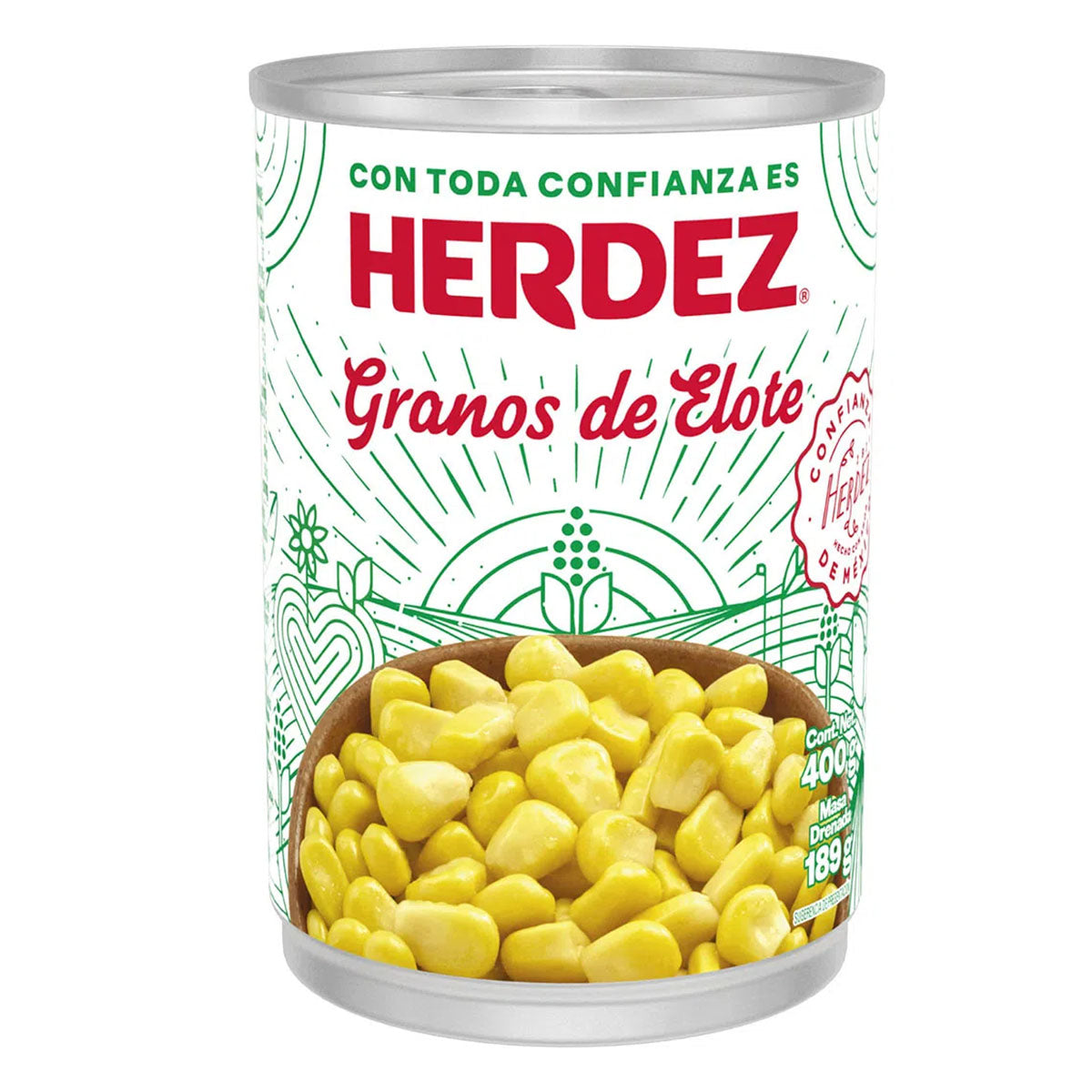 Grano De Elote Herdez 400 GRS