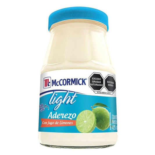 Mayonesa Mc Ligth Con Jugo Limones 425 GRS