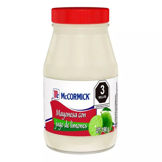 Mayonesa Mccormick 190 GRS