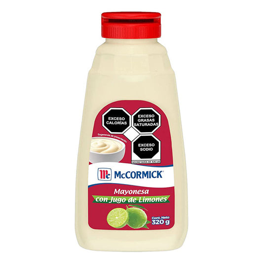 Mayonesa Mccormick Squeeze 320 GRS