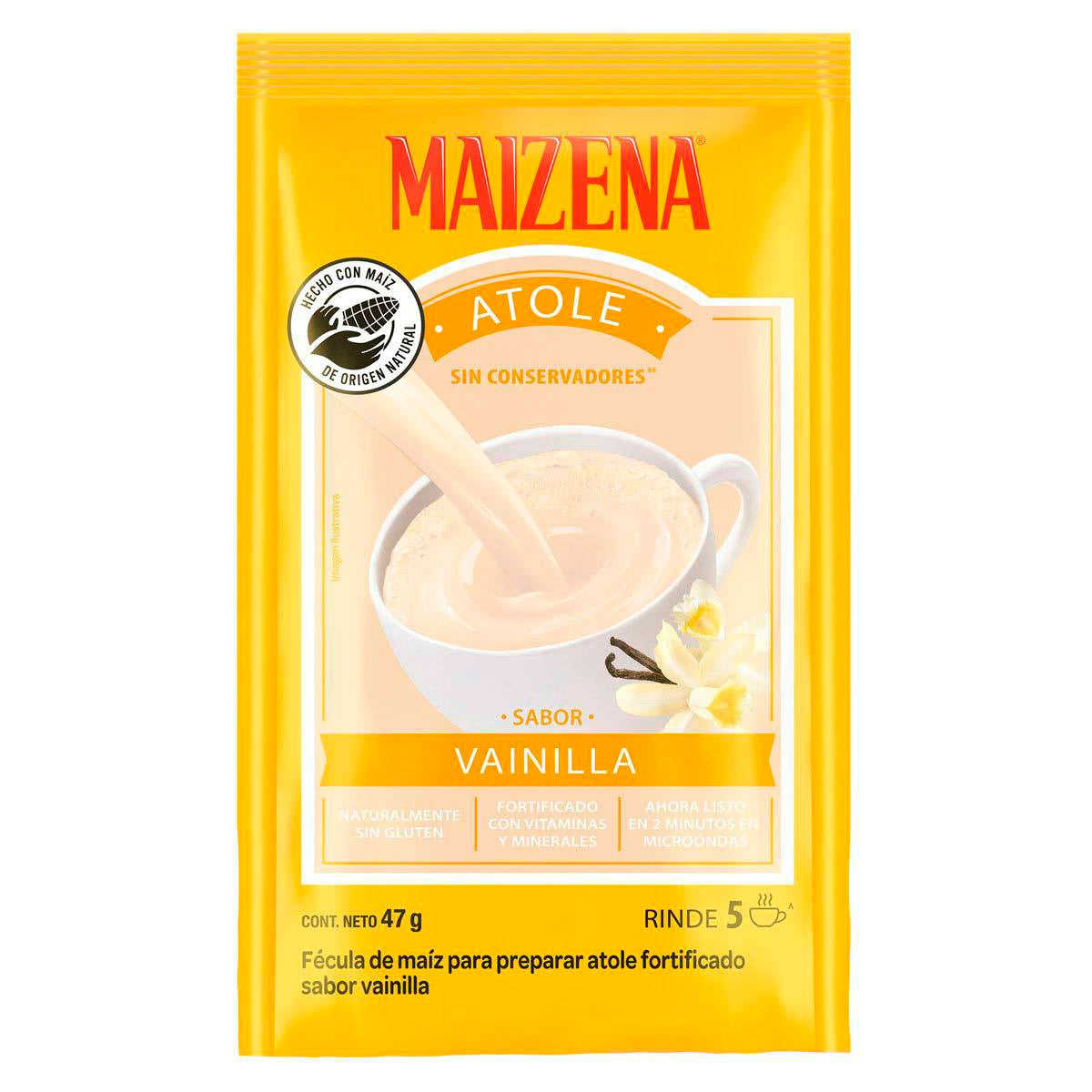 Atole Maizena Vainilla 47 GRS