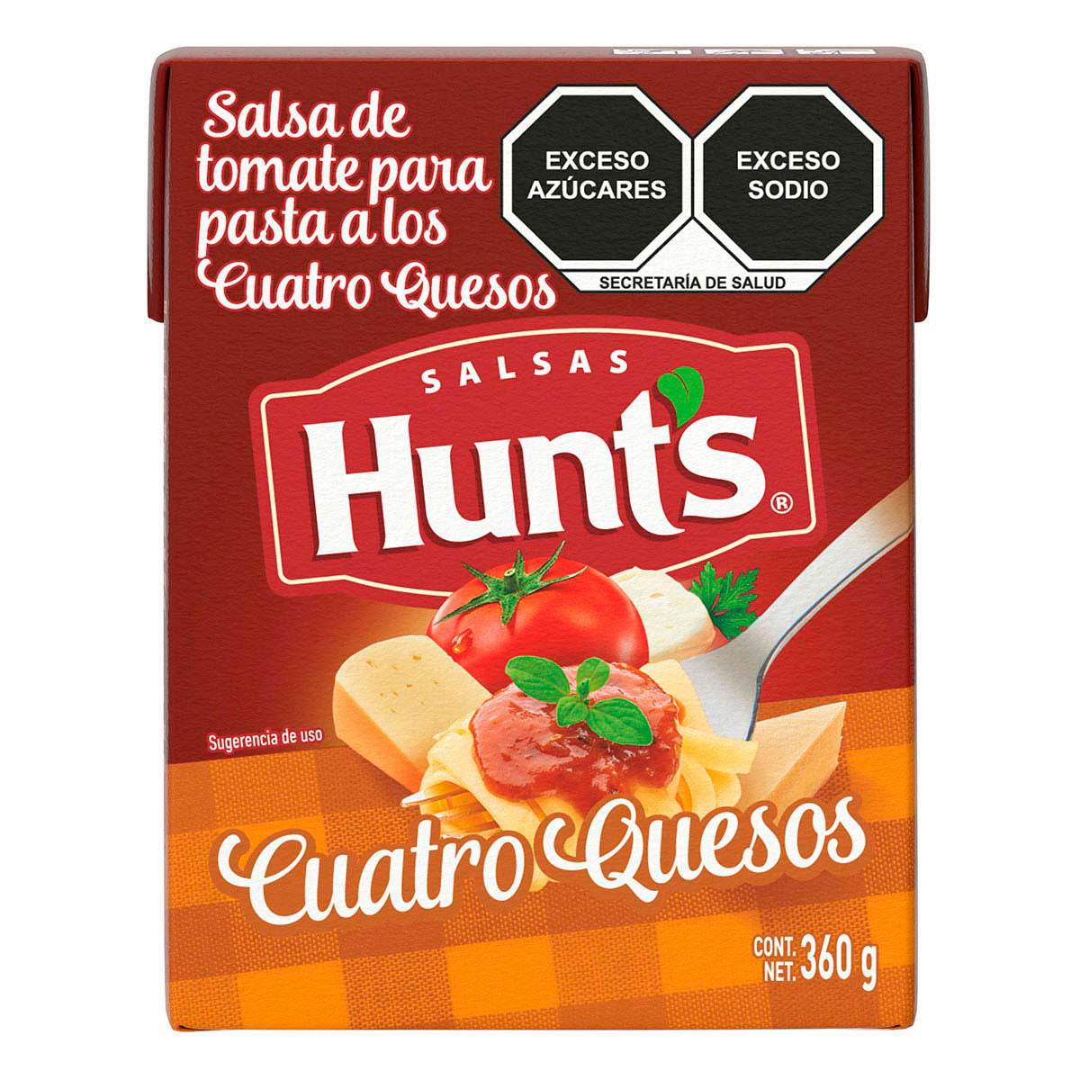 Salsa Hunts Pasta 4 Quesos 360 GRS