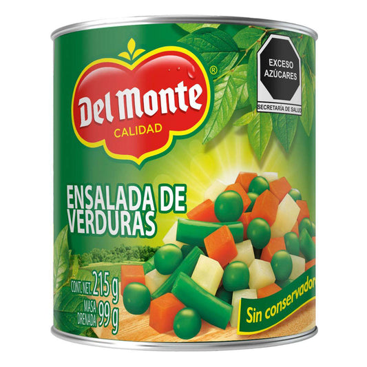 Ensalada Del Monte Verduras 215 GRS