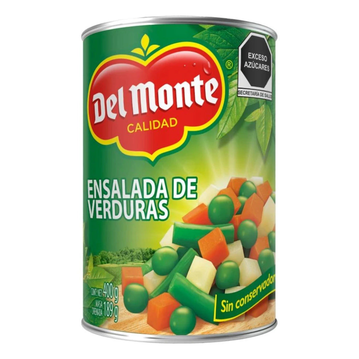 Ensalada Del Monte Verduras 400 GRS