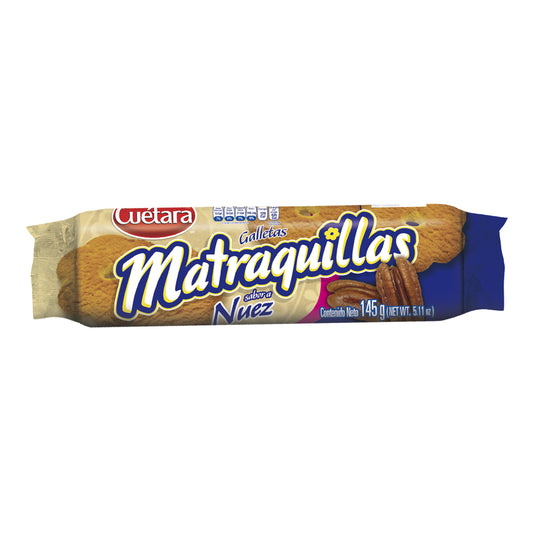 Galletas Cuetara Matraquilla Nuez 145 GRS