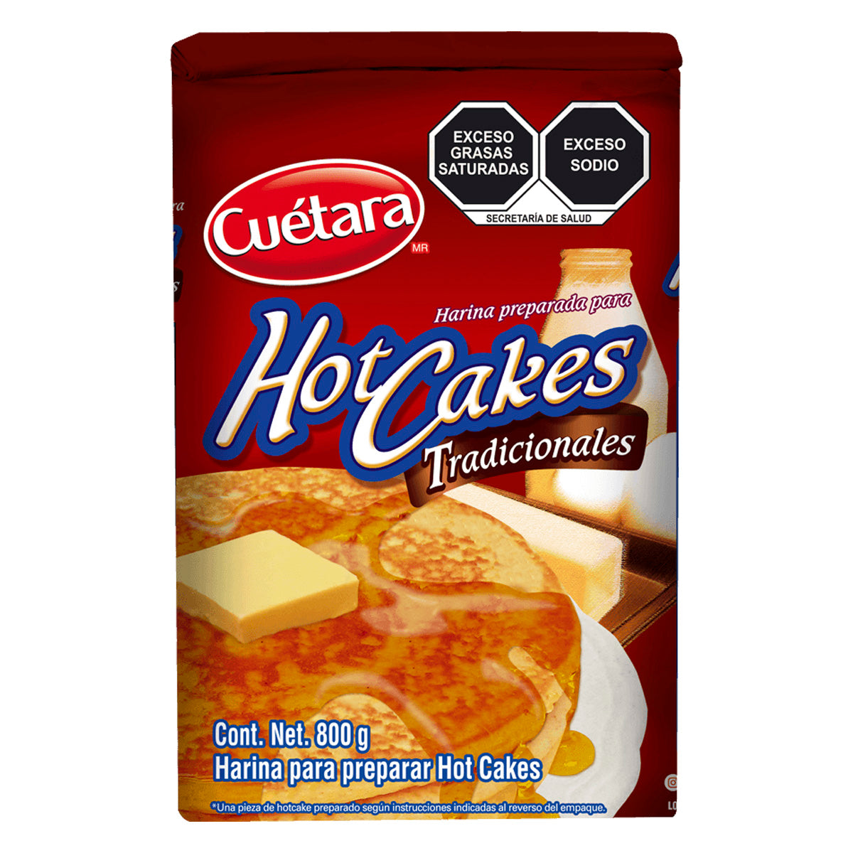 Harina Cuetara Para Hot Cakes 800 GRS