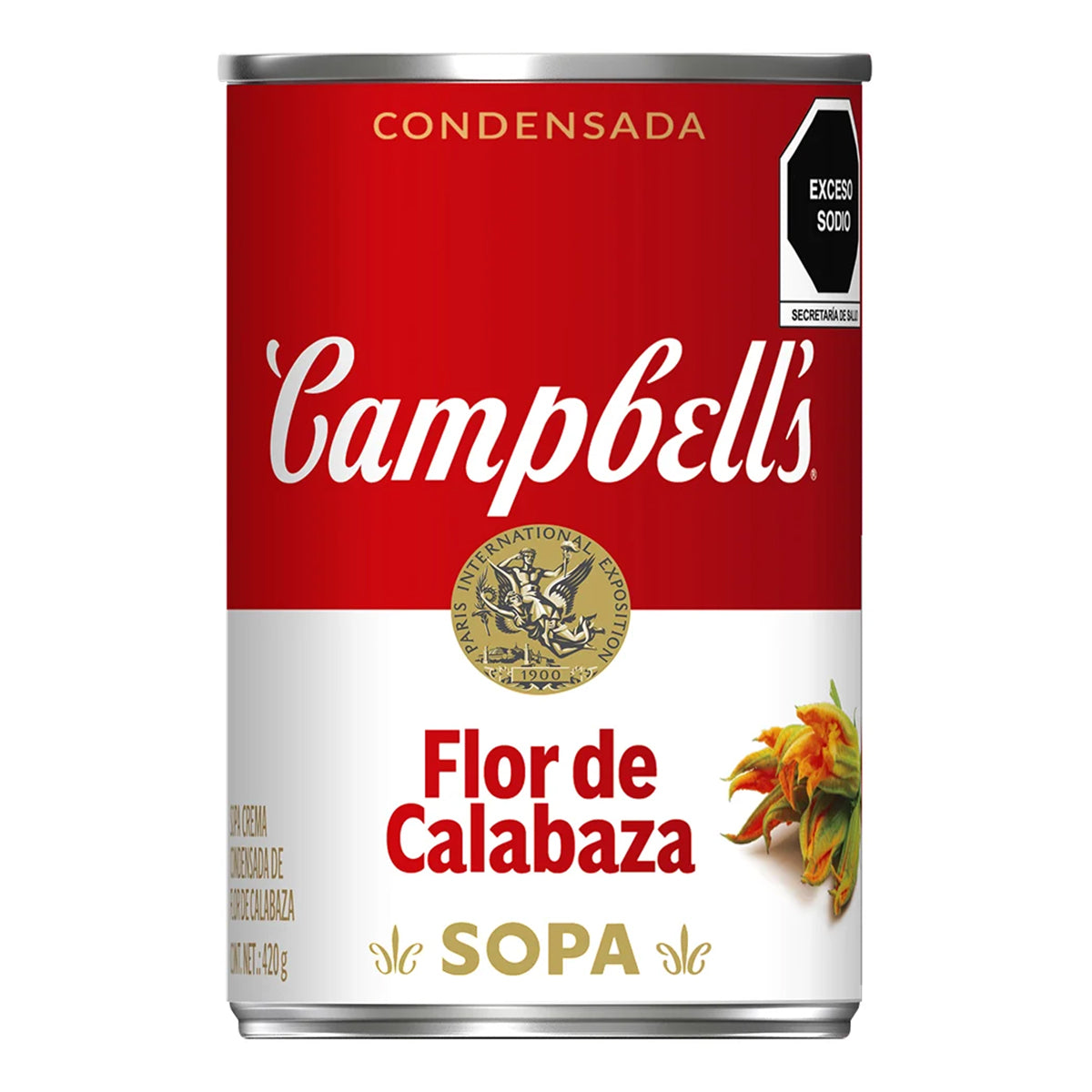 Crema Campbell´S Flor De Calabaza 420 GRS