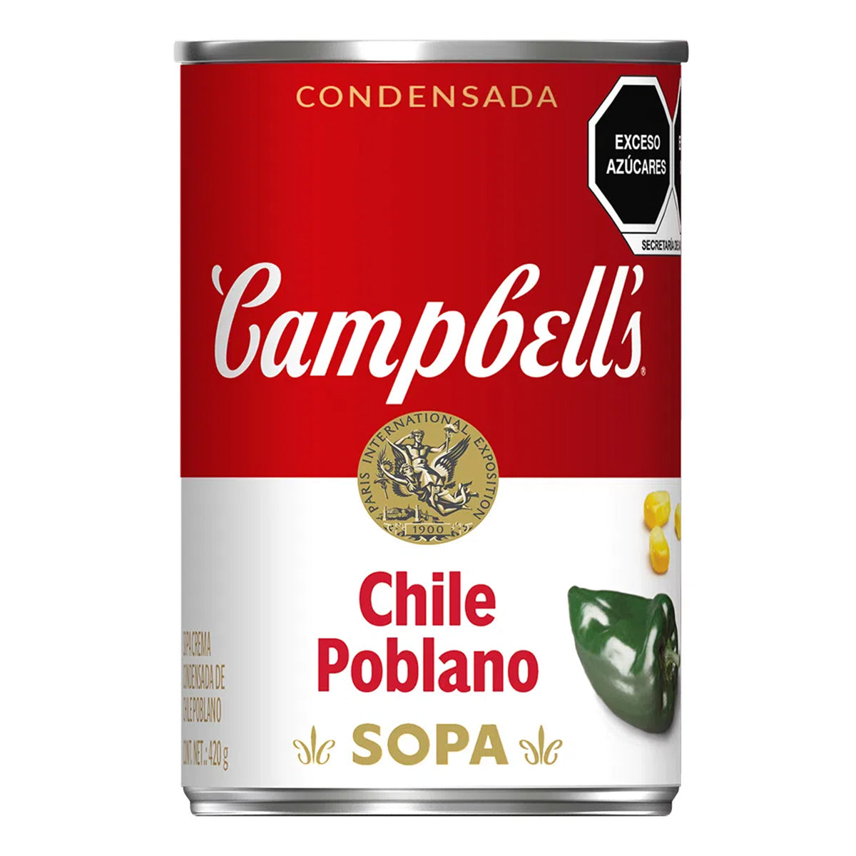 Crema Campbell'S Chile Poblano 420 GRS