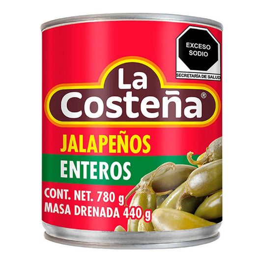 Chiles Jalapeño La Costeña 780 GRS