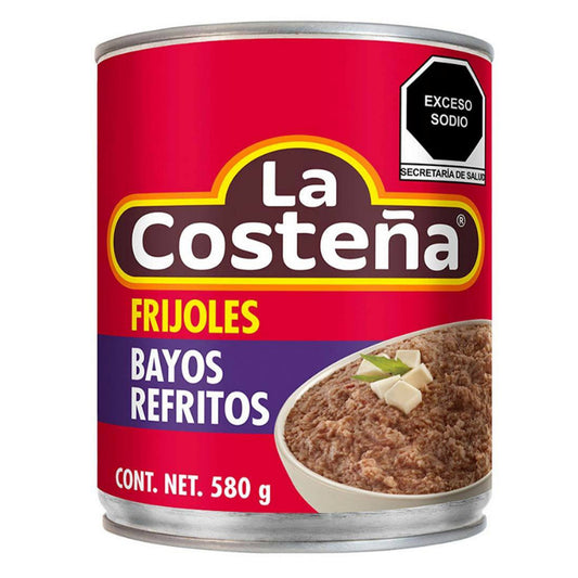 Frijoles La Costeña Bayos Refritos 580 GRS