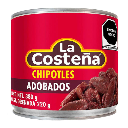 Chiles Chipotles La Costeña 380 GRS