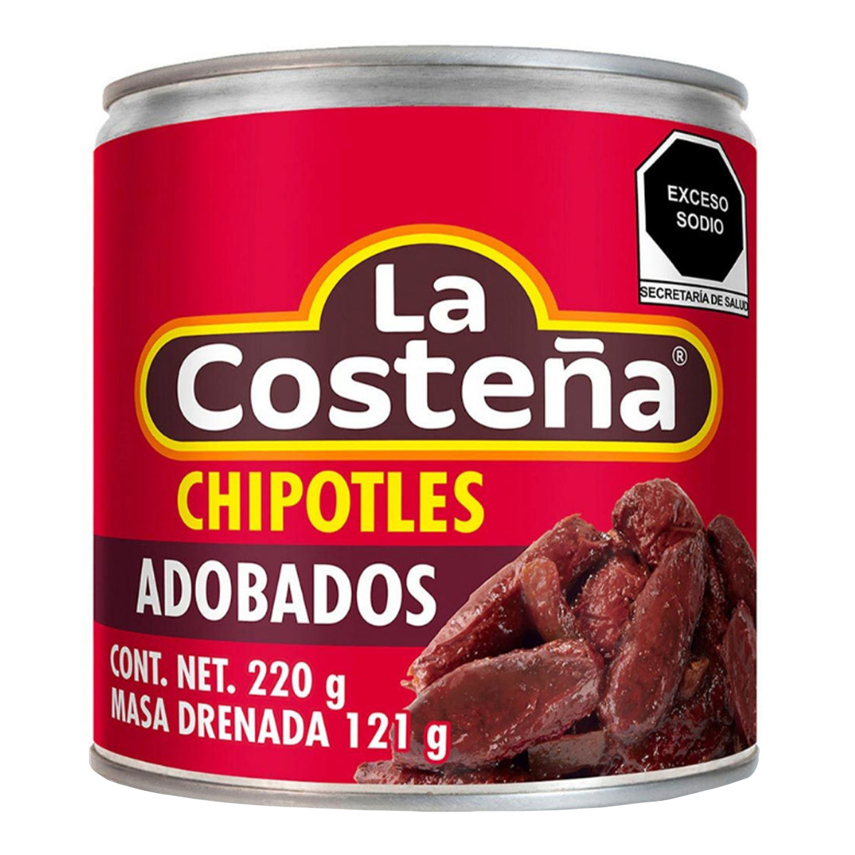 Chiles La Costeña Chipotles 220 GRS