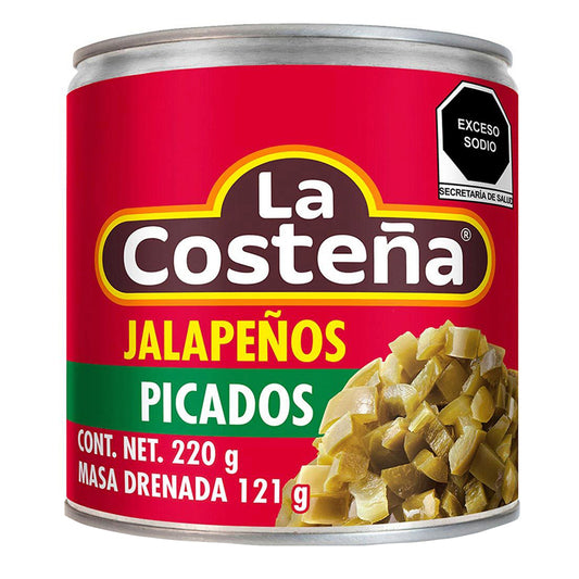 Chiles La Costeña Jalapeño Picado 220 GRS