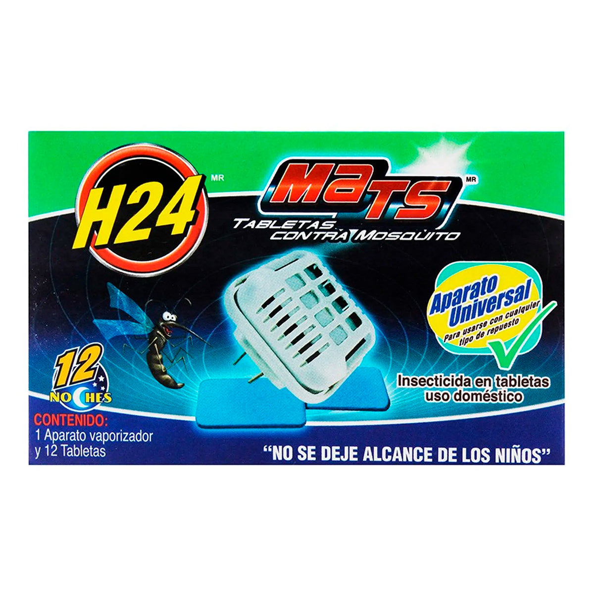 Repelente H-24 Aparato+Laminitas 12Pz 1 PZS