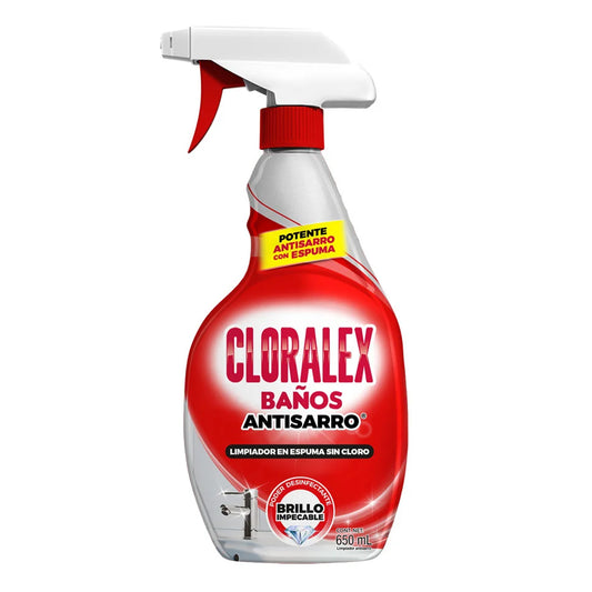 Limpiador Cloralex Baños Antisarro 650 MLL