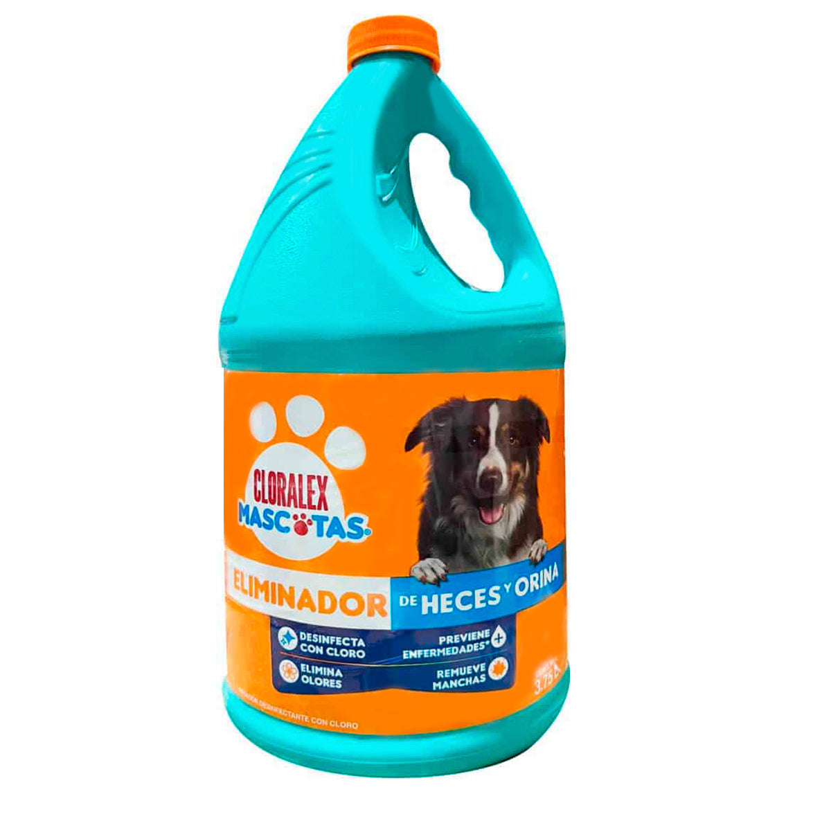 Blanqueador Cloralex Mascotas Eliminador Heces/Orina 3.75 LTS