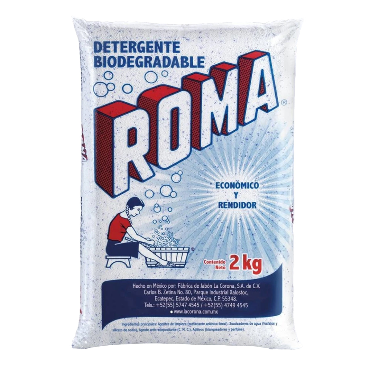 Detergente En Polvo Roma 2 KGS