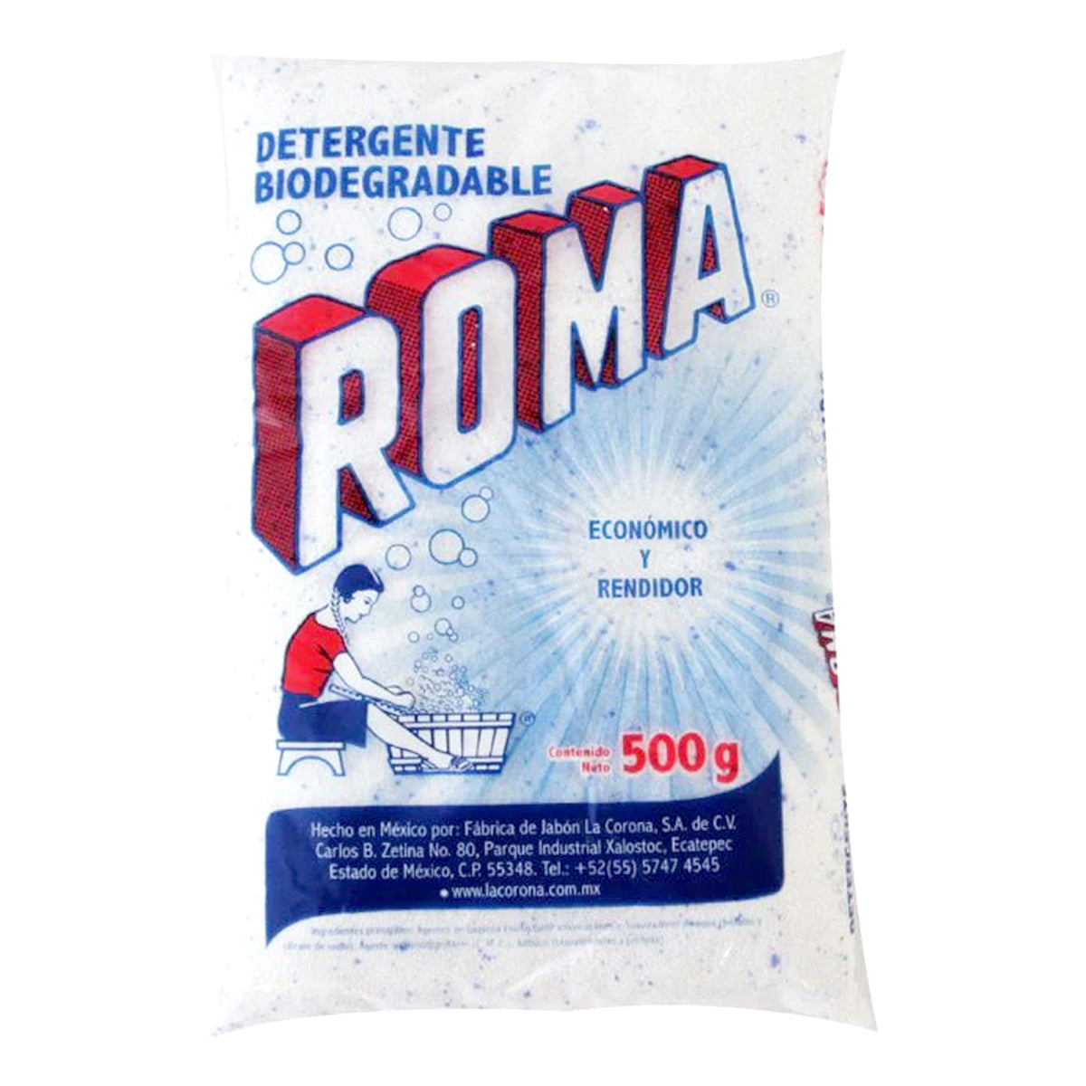 Detergente En Polvo Roma 500 GRS