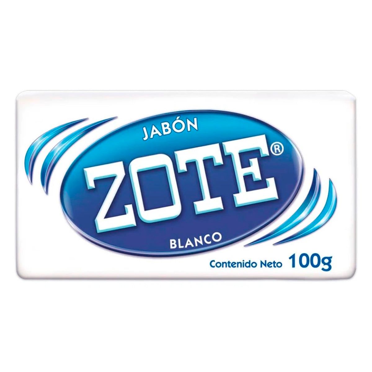Jabón En Barra Zote Blanco 100 GRS