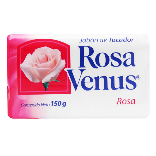 Jabón De Tocador Rosa Venus Rosa 150 GRS