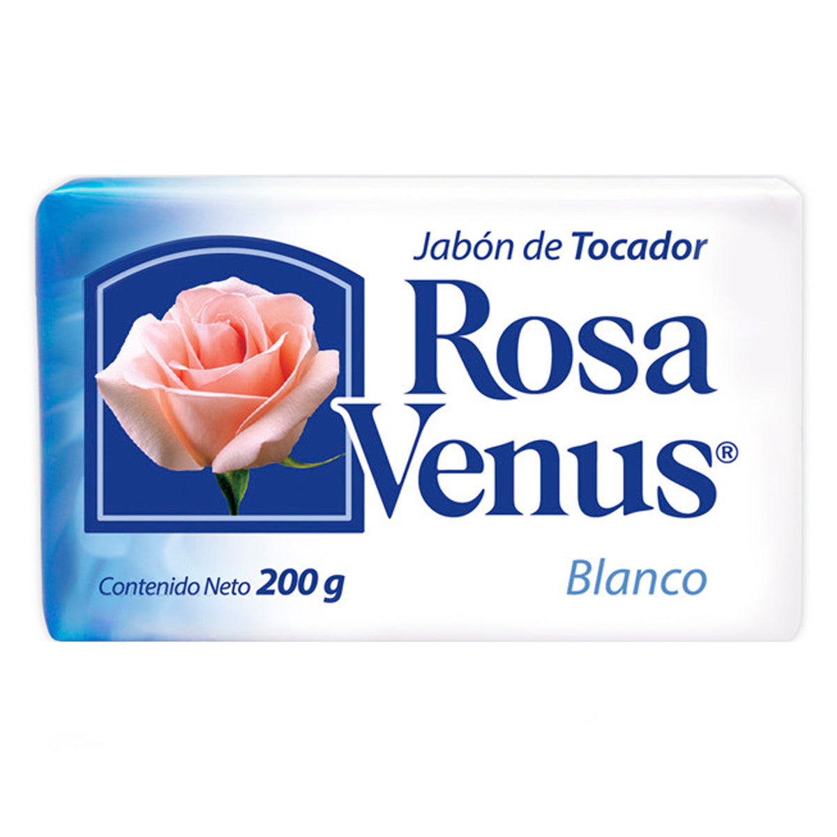 Jabón De Tocador Rosa Venus Blanco 200 GRS