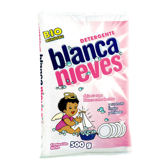 Detergente En Polvo Blanca Nieves 500 GRS